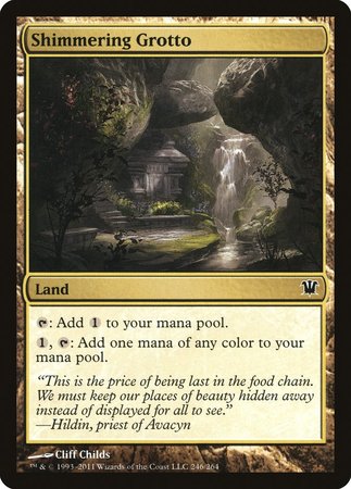 Shimmering Grotto [Innistrad] | Good Games Cannington