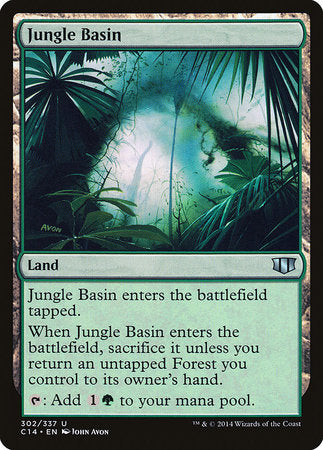 Jungle Basin [Commander 2014] | Good Games Cannington