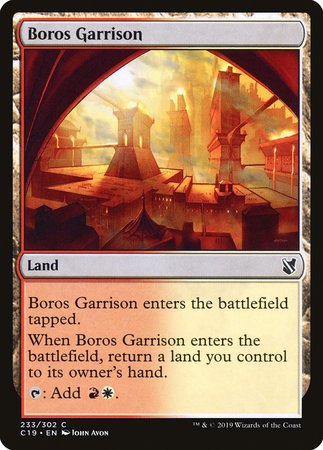 Boros Garrison [Commander 2019] | Good Games Cannington