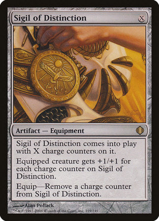 Sigil of Distinction [Shards of Alara] | Good Games Cannington