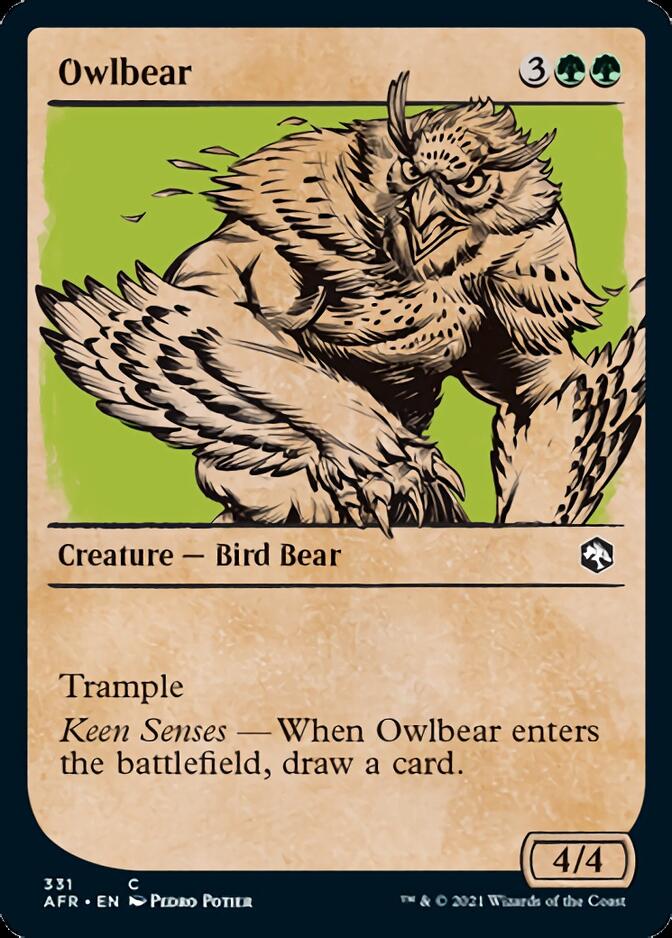 Owlbear (Showcase) [Dungeons & Dragons: Adventures in the Forgotten Realms] | Good Games Cannington