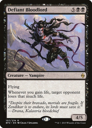 Defiant Bloodlord [Battle for Zendikar] | Good Games Cannington