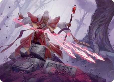 Magic Missile Art Card [Dungeons & Dragons: Adventures in the Forgotten Realms Art Series] | Good Games Cannington