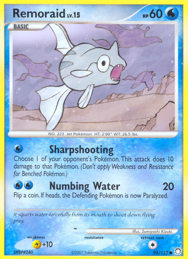Remoraid (95/123) [Diamond & Pearl: Mysterious Treasures] | Good Games Cannington
