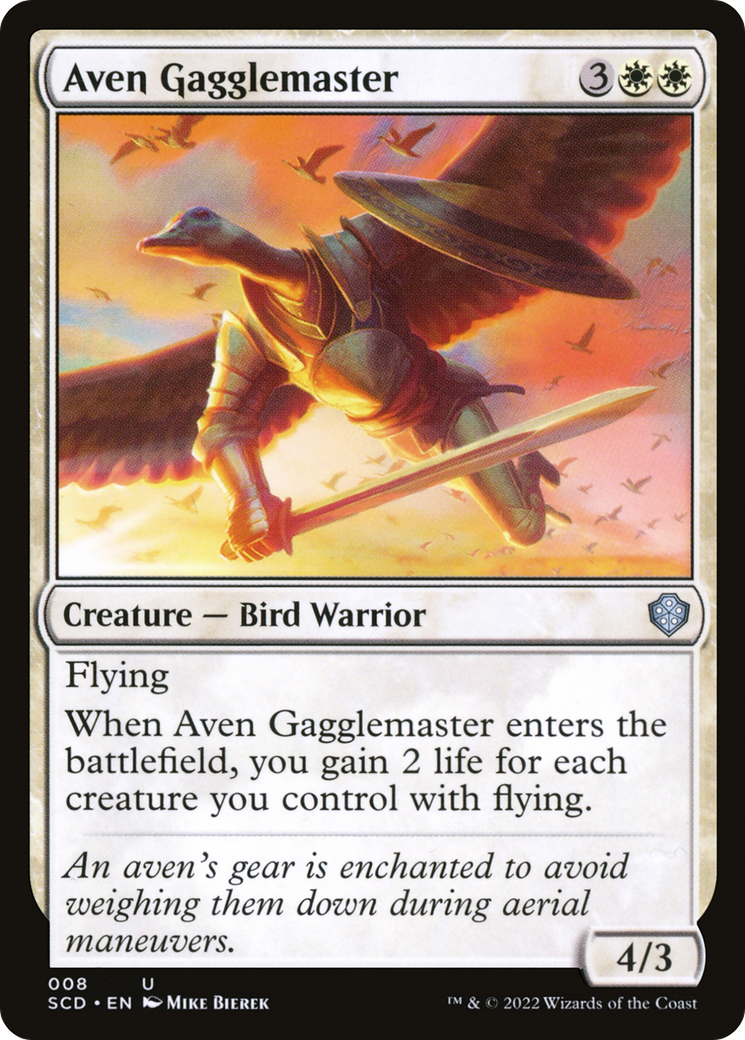 Aven Gagglemaster [Starter Commander Decks] | Good Games Cannington