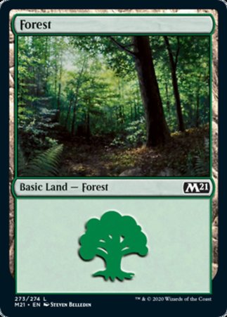 Forest (273) [Core Set 2021] | Good Games Cannington