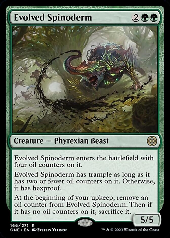 Evolved Spinoderm [Phyrexia: All Will Be One] | Good Games Cannington