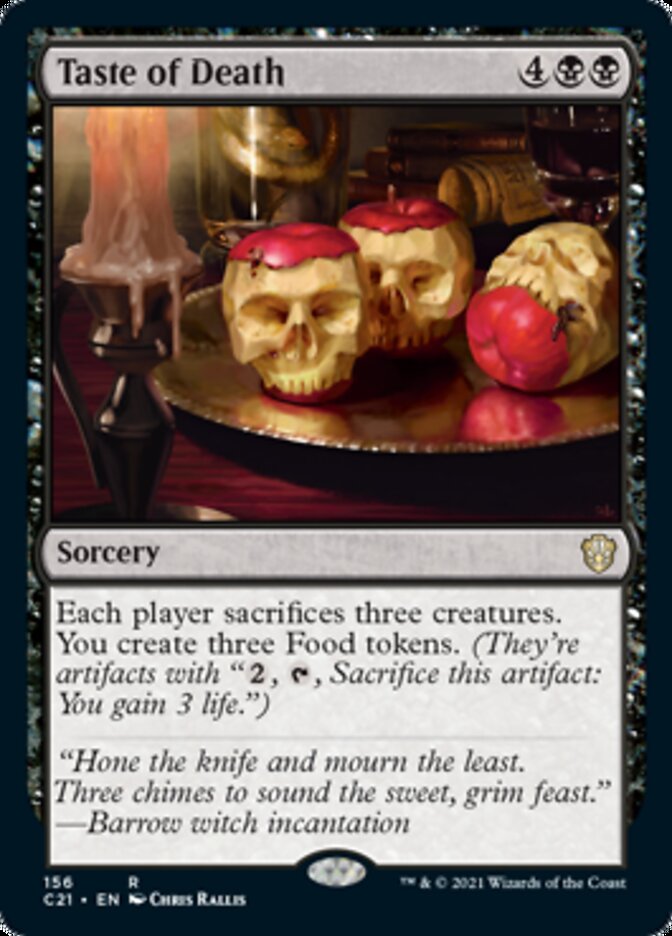Taste of Death [Commander 2021] | Good Games Cannington