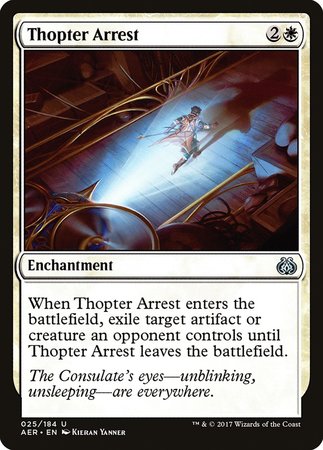 Thopter Arrest [Aether Revolt] | Good Games Cannington
