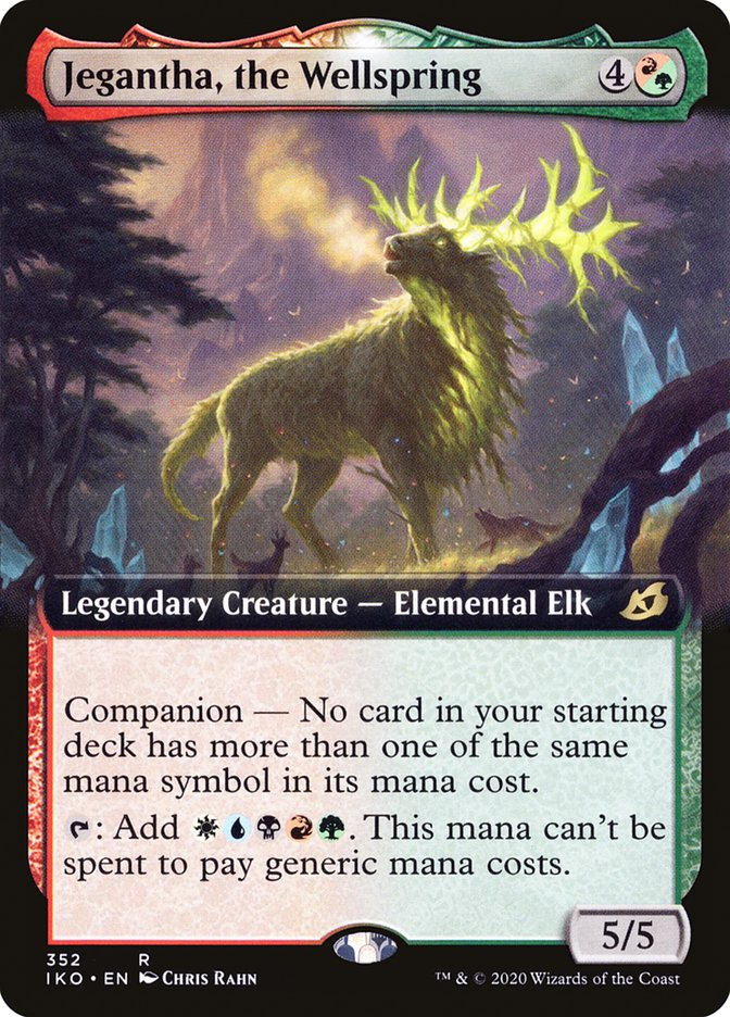 Jegantha, the Wellspring (Extended Art) [Ikoria: Lair of Behemoths] | Good Games Cannington