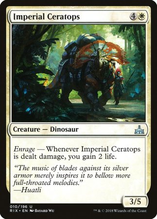 Imperial Ceratops [Rivals of Ixalan] | Good Games Cannington
