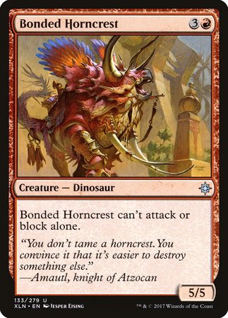Bonded Horncrest [Ixalan] | Good Games Cannington