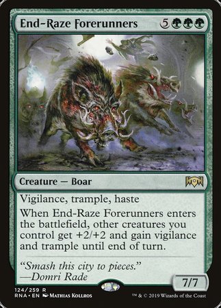 End-Raze Forerunners [Ravnica Allegiance] | Good Games Cannington