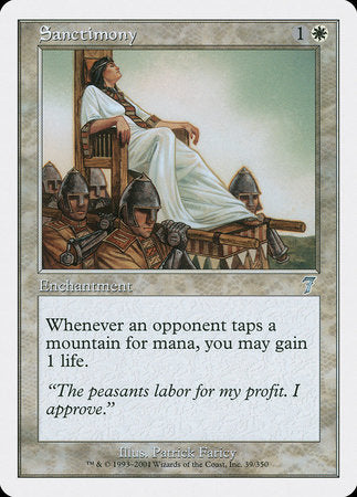 Sanctimony [Seventh Edition] | Good Games Cannington