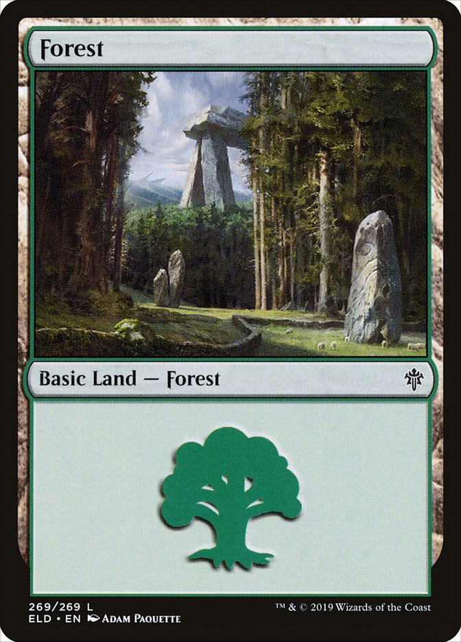 Forest (269) [Throne of Eldraine] | Good Games Cannington