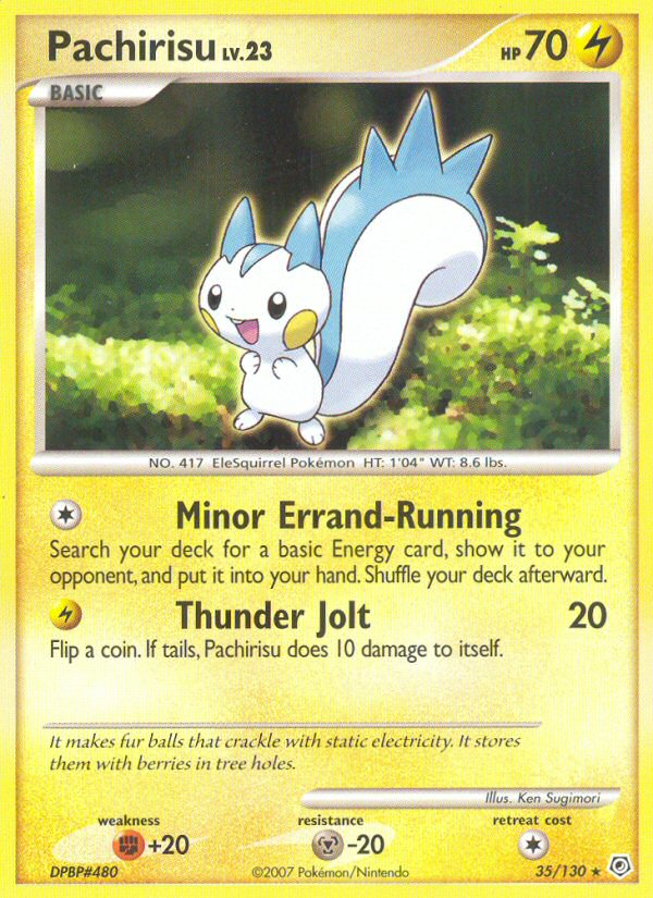 Pachirisu (35/130) [Diamond & Pearl: Base Set] | Good Games Cannington