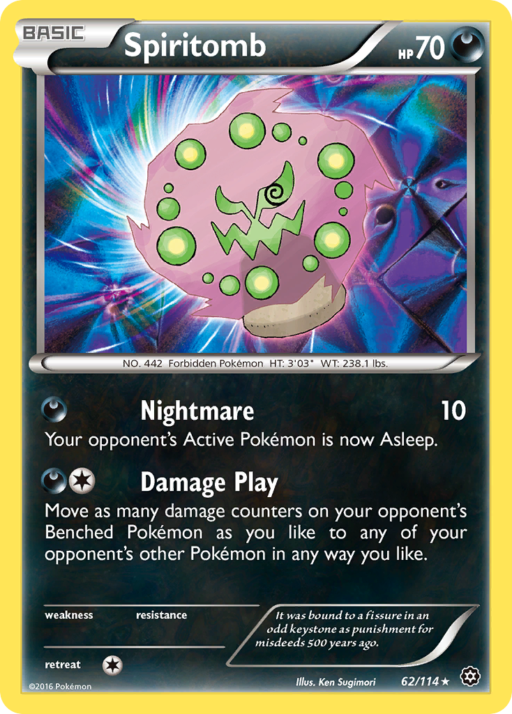 Spiritomb (62/114) [XY: Steam Siege] | Good Games Cannington