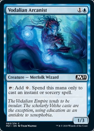 Vodalian Arcanist [Core Set 2021] | Good Games Cannington