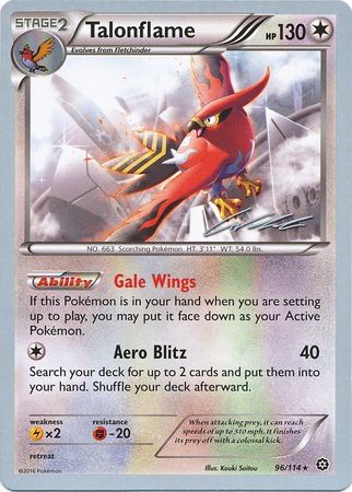 Talonflame (96/114) (Ninja Blitz - Cody Walinski) [World Championships 2016] | Good Games Cannington
