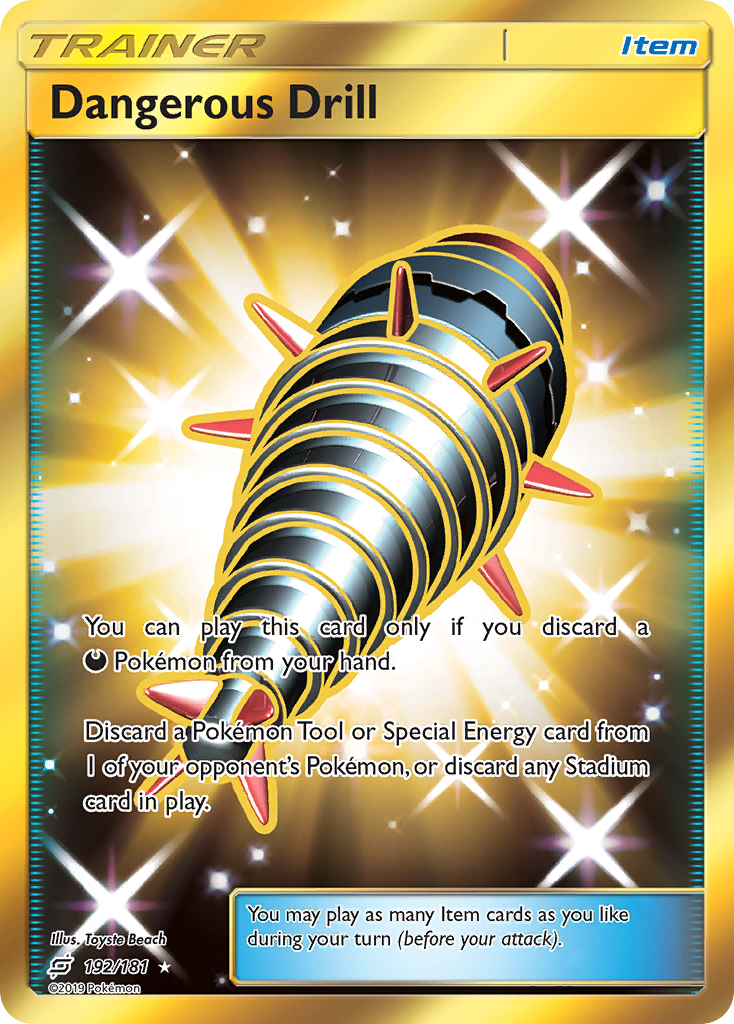 Dangerous Drill (192/181) [Sun & Moon: Team Up] | Good Games Cannington