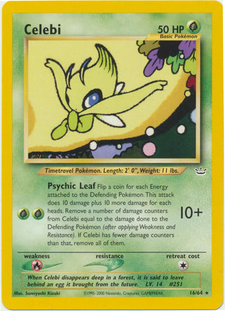 Celebi (16/64) [Neo Revelation Unlimited] | Good Games Cannington