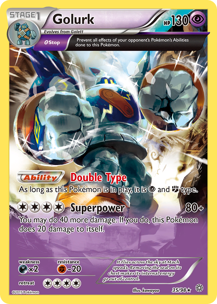 Golurk (35/98) [XY: Ancient Origins] | Good Games Cannington