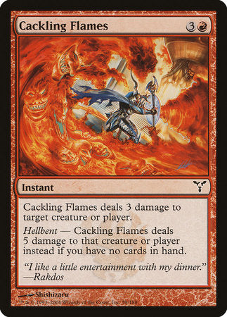 Cackling Flames [Dissension] | Good Games Cannington