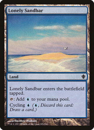 Lonely Sandbar [Commander 2013] | Good Games Cannington