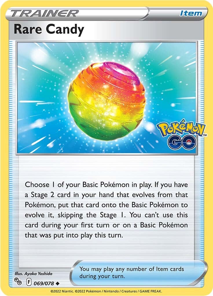 Rare Candy (069/078) [Pokémon GO] | Good Games Cannington