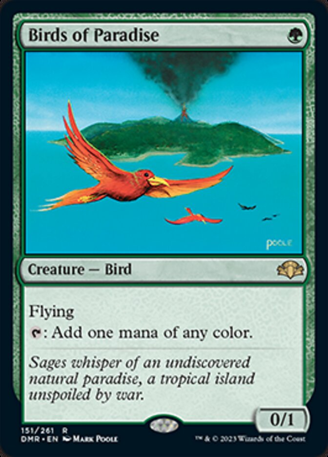 Birds of Paradise [Dominaria Remastered] | Good Games Cannington