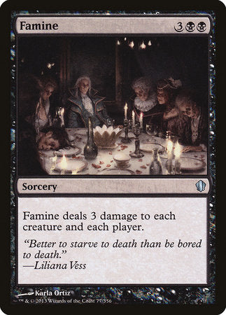 Famine [Commander 2013] | Good Games Cannington