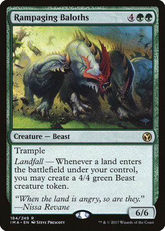 Rampaging Baloths [Iconic Masters] | Good Games Cannington