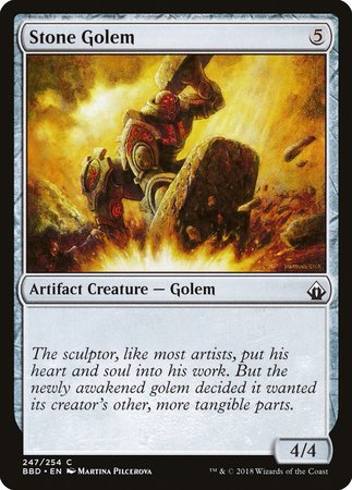 Stone Golem [Battlebond] | Good Games Cannington