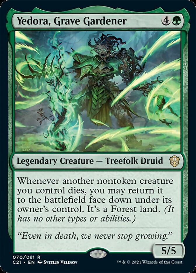 Yedora, Grave Gardener [Commander 2021] | Good Games Cannington