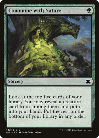 Commune with Nature [Modern Masters 2015] | Good Games Cannington