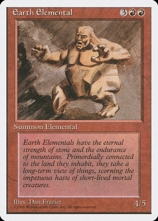 Earth Elemental [Fourth Edition] | Good Games Cannington