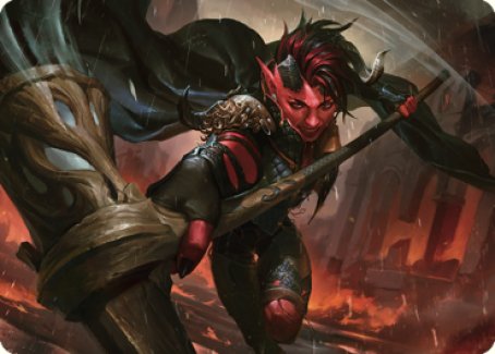 Karlach, Fury of Avernus Art Card (34) [Commander Legends: Battle for Baldur's Gate Art Series] | Good Games Cannington