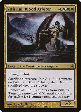Vish Kal, Blood Arbiter [Commander 2011] | Good Games Cannington