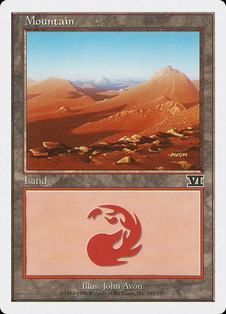 Mountain (345) [Classic Sixth Edition] | Good Games Cannington