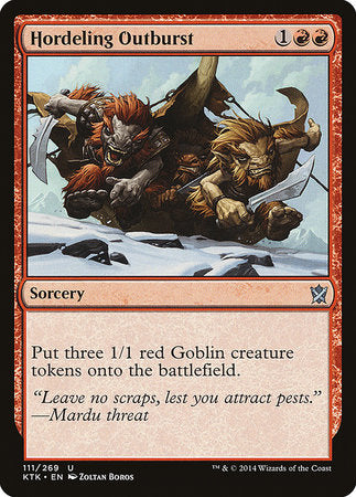 Hordeling Outburst [Khans of Tarkir] | Good Games Cannington