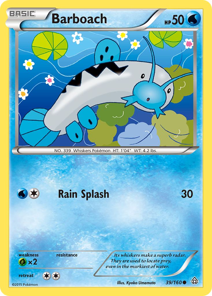 Barboach (39/160) [XY: Primal Clash] | Good Games Cannington
