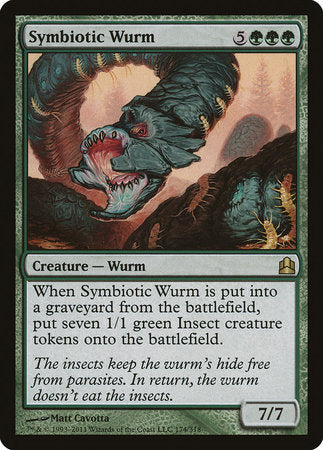 Symbiotic Wurm [Commander 2011] | Good Games Cannington