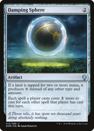 Damping Sphere [Dominaria] | Good Games Cannington