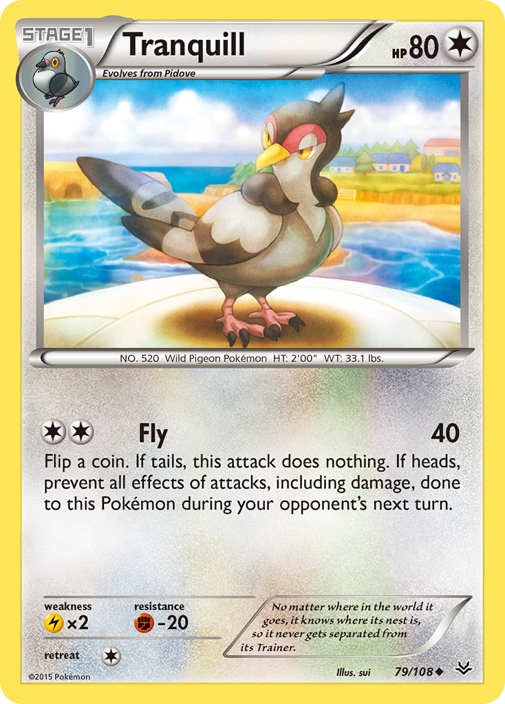 Tranquill (79/108) [XY: Roaring Skies] | Good Games Cannington