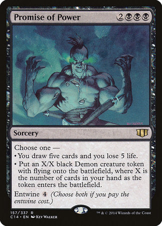 Promise of Power [Commander 2014] | Good Games Cannington