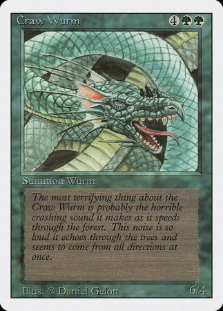 Craw Wurm [Revised Edition] | Good Games Cannington