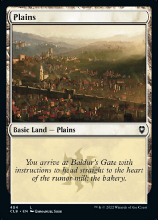 Plains (454) [Commander Legends: Battle for Baldur's Gate] | Good Games Cannington