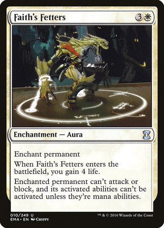 Faith's Fetters [Eternal Masters] | Good Games Cannington