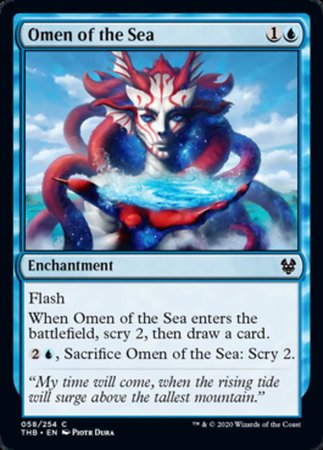 Omen of the Sea [Theros Beyond Death] | Good Games Cannington