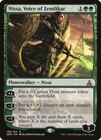 Nissa, Voice of Zendikar [Oath of the Gatewatch] | Good Games Cannington